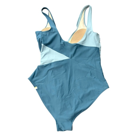 Summersalt The Perfect Wrap One Piece Swimsuit Green Size 10 - Picture 2 of 7